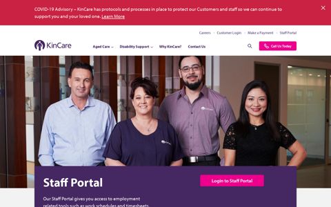 KinCare Staff Portal | KinCare