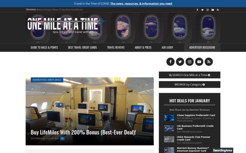 Buy LifeMiles With Best-Ever 200% Bonus | One Mile at a Time