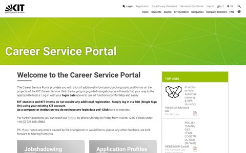 Career Service Portal