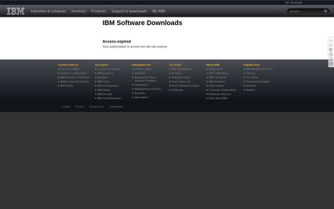 IBM Software Downloads