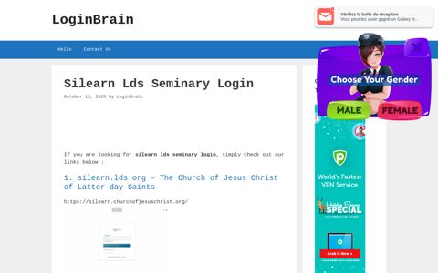 silearn lds seminary login - LoginBrain