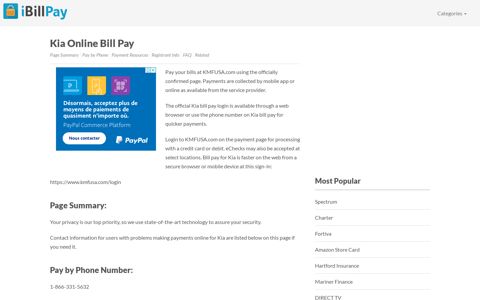 Kia Bill Pay Online, Login, Customer Service & Sign-In 2019 ...