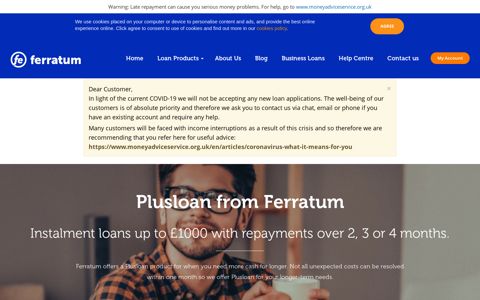 Plusloan From Ferratum - Apply for Simple Online Loans with ...