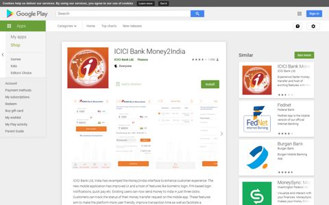 ICICI Bank Money2India - Apps on Google Play