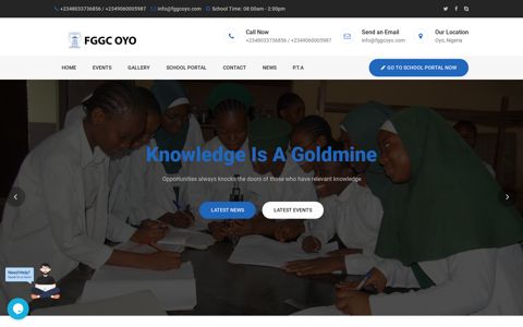 Federal Governement Girls College, Oyo | School Website