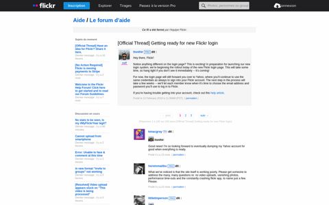 The Help Forum: [Official Thread] Getting ready for new ... - Flickr
