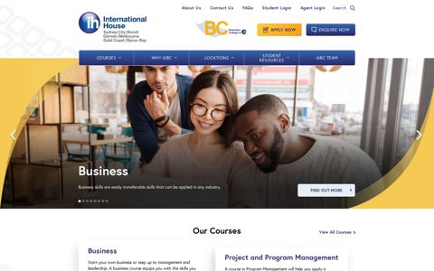 ih Business College - Business & Project Management