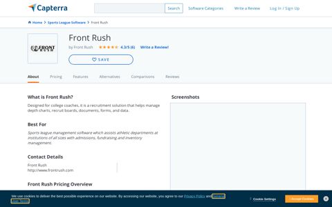Front Rush Reviews and Pricing - 2020 - Capterra