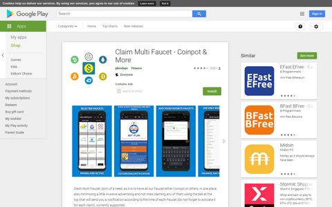 Claim Multi Faucet - Coinpot & More - Apps on Google Play