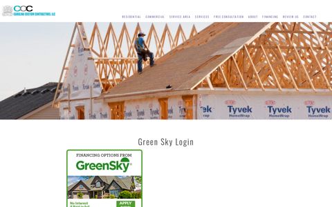 Green Sky Login - : - Carolina Custom Contractors