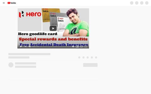 Hero goodlife card special rewards and benefits ... - YouTube