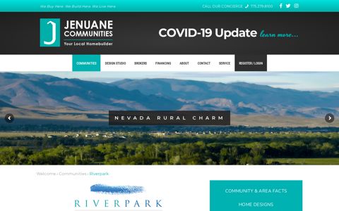 Riverpark – Rural Nevada Charm Jenuane Communities