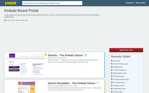 Kinkaid Board Portal
