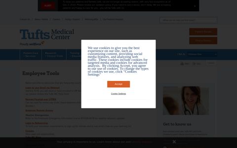 Employee Tools | Tufts Medical Center