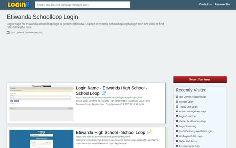 Etiwanda Schoolloop Login - Loginii.com