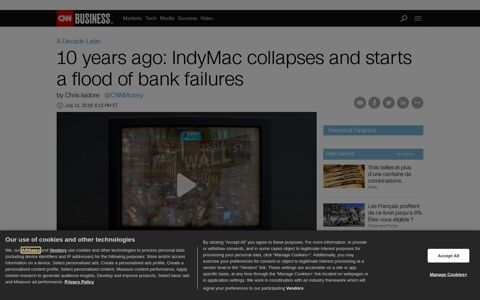 10 years ago: IndyMac collapses and starts a flood of bank ...