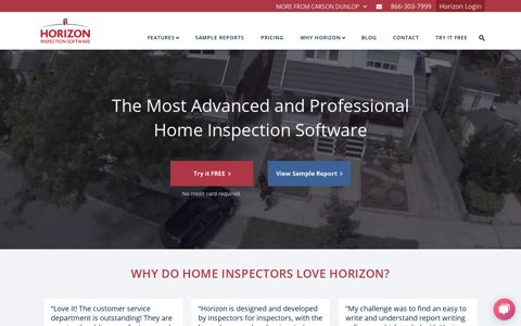 Home inspection software that runs your business | Horizon ...
