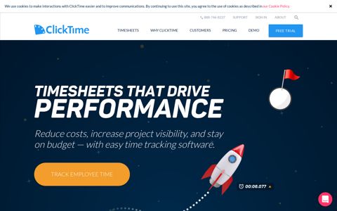 ClickTime: Easy Online Timesheets