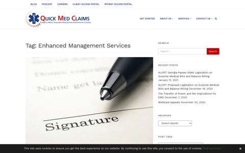 Enhanced Management Services – Quick Med Claims, LLC