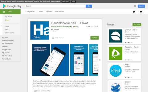 Handelsbanken SE – Privat - Apps on Google Play