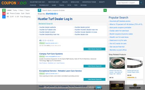 Hustler Turf Dealer Log In - 12/2020 - Couponxoo.com