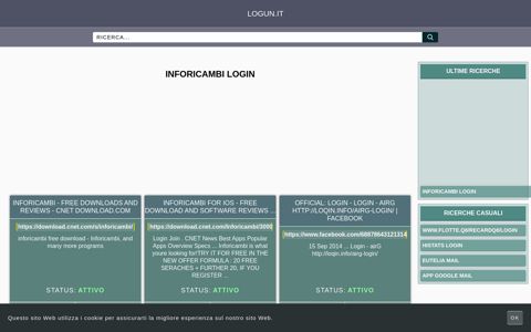 inforicambi login - Panoramica generale di accesso, procedure e ...