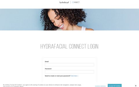 Login – Hydrafacial Connect