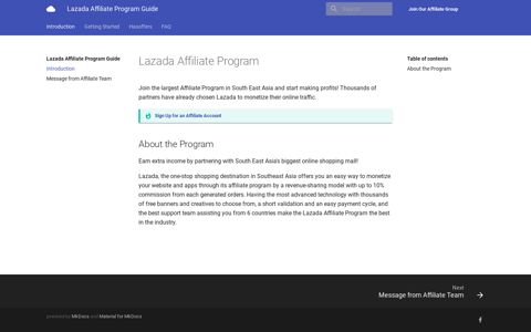 Lazada Affiliate Program Guide