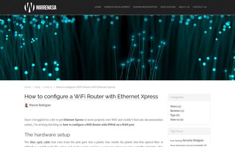 How to configure a WiFi Router with Ethernet Xpress ...