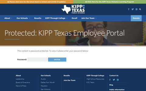 KIPP Texas Employee Portal | KIPP Texas Public Schools