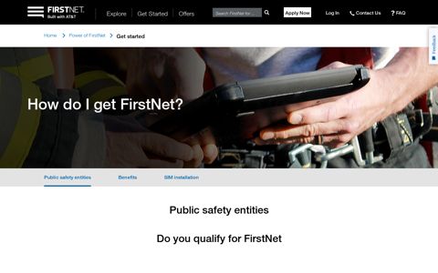 How To Get First Responders & Agencies Started on FirstNet