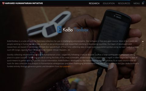 KoBoToolbox | Harvard Humanitarian Initiative