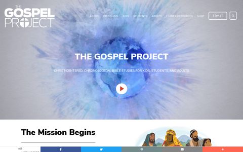 The Gospel Project: Bible Studies for Preschool, Kids ...