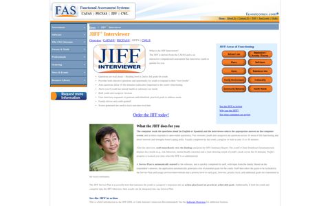 JIFF Interviewer - Functional Assessment Systems
