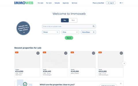 Immoweb: Belgium's leading property website
