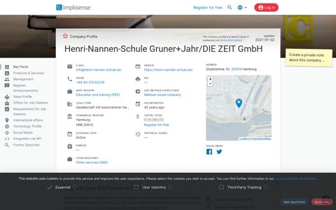 Henri-Nannen-Schule Gruner+Jahr/DIE ZEIT GmbH | Implisense