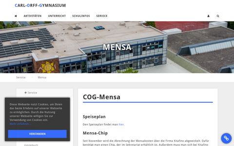 Mensa || Carl-Orff-Gymnasium
