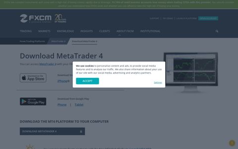 Download MetaTrader 4 - Forex Trading Platform - FXCM UK
