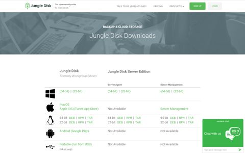 Data Storage Software | Jungle Disk Software Downloads