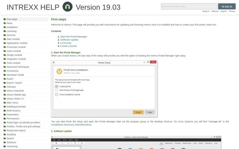 INTREXX HELP Version 19.03 - Intrexx Online Help