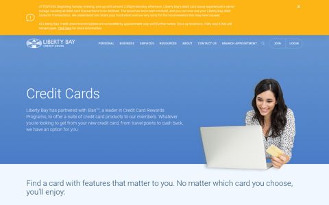 Credit Cards - Liberty Bay Credit Union