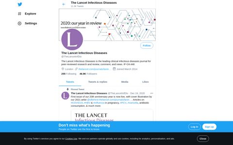 The Lancet Infectious Diseases (@TheLancetInfDis) | Twitter