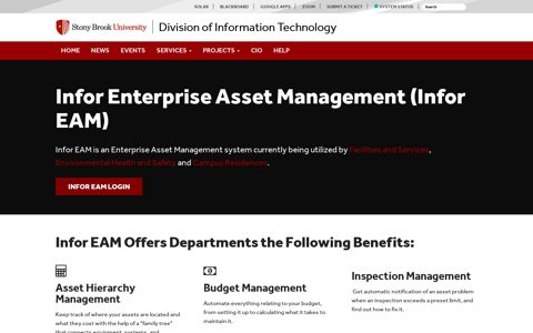 Infor Enterprise Asset Management (Infor EAM) | Division of ...
