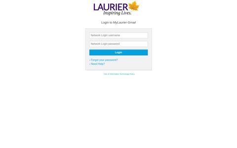 Laurier email - Students - Wilfrid Laurier University