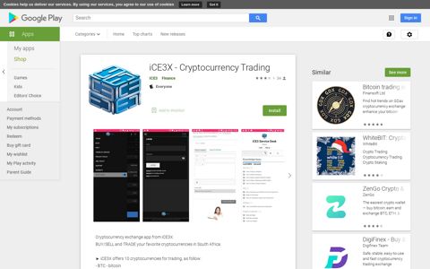 iCE3X - Cryptocurrency Trading - Apps on Google Play