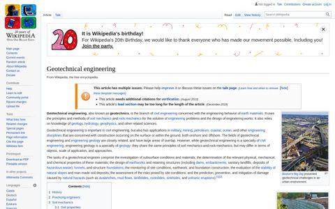 Geotechnical engineering - Wikipedia