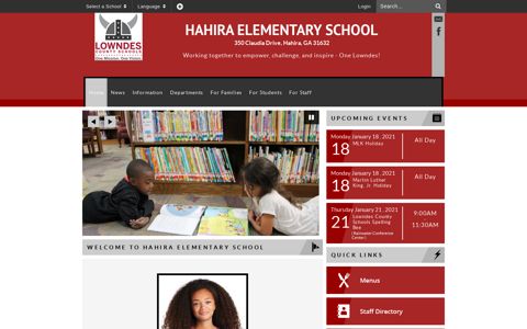 Hahira Elementary School: Home