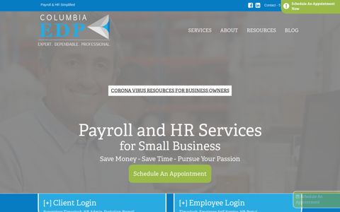 Columbia EDP - Payroll Services
