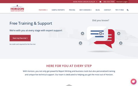Training & Support — Here for you at every step | Horizon ...