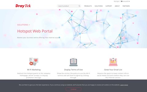 Hotspot Web Portal | DrayTek